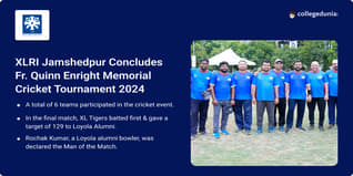XLRI Jamshedpur Concludes Fr. Quinn Enright Memorial Cricket Tournament 2024; Loyola Alumni Association Emerged as Winners